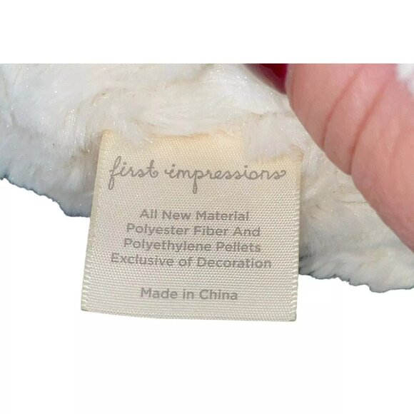 Soft Plush Lamb/Sheep  Stuffed Animal Toy By First Impressions From Macys 12" - Picture 5 of 6